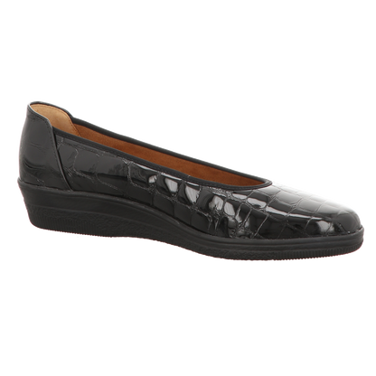 Gabor Damen Slipper Rhodos in schwarz