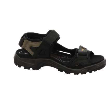 Ecco Herren Sandalette Rec.offroad in schwarz