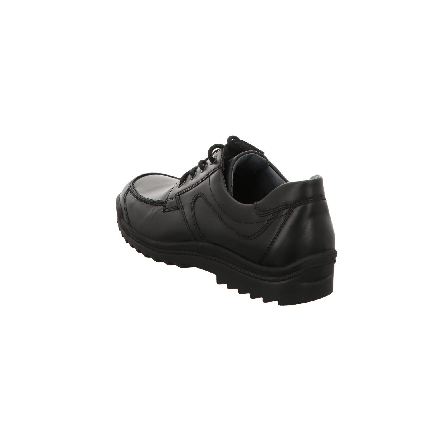 Waldläufer Herren Schnürschuh Hendrik in schwarz