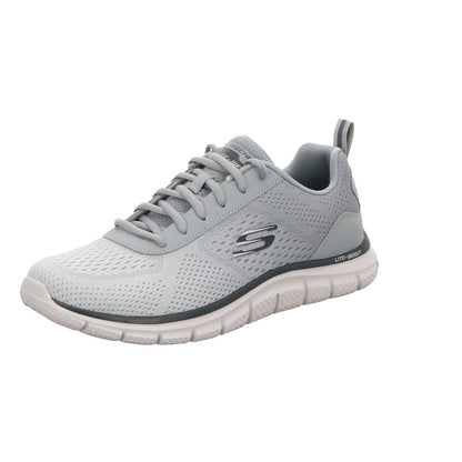 Skechers Herren Schnürschuh Track Ripkent in grau