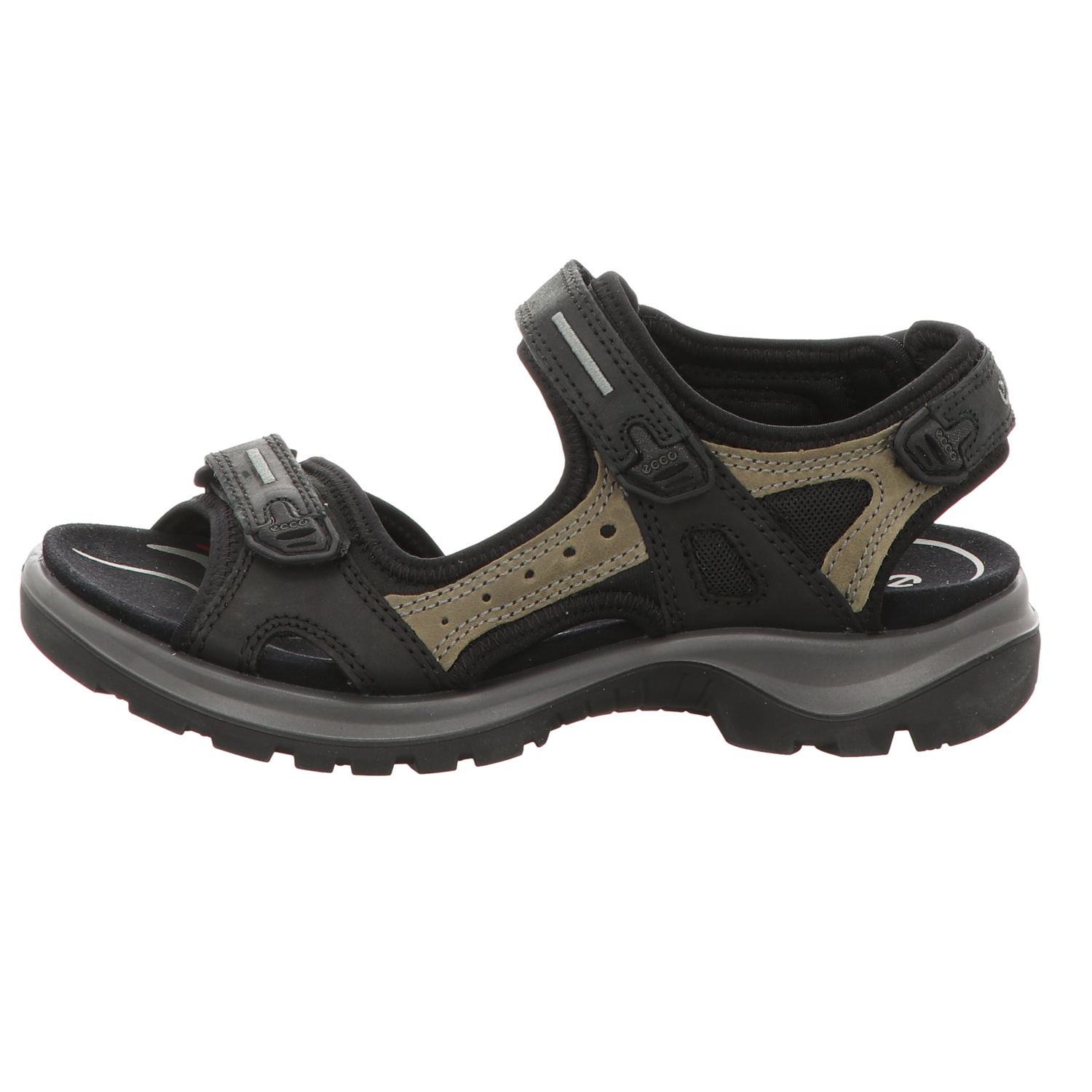 Ecco Damen Sandalette Rec.offroad in schwarz