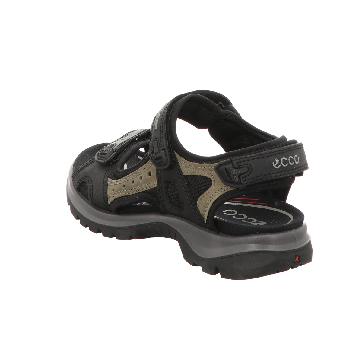 Ecco Damen Sandalette Rec.offroad in schwarz