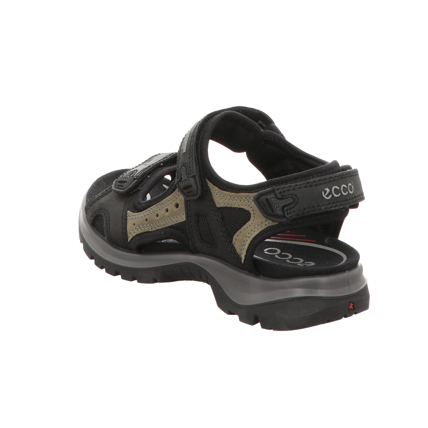 Ecco Damen Sandalette Rec.offroad in schwarz