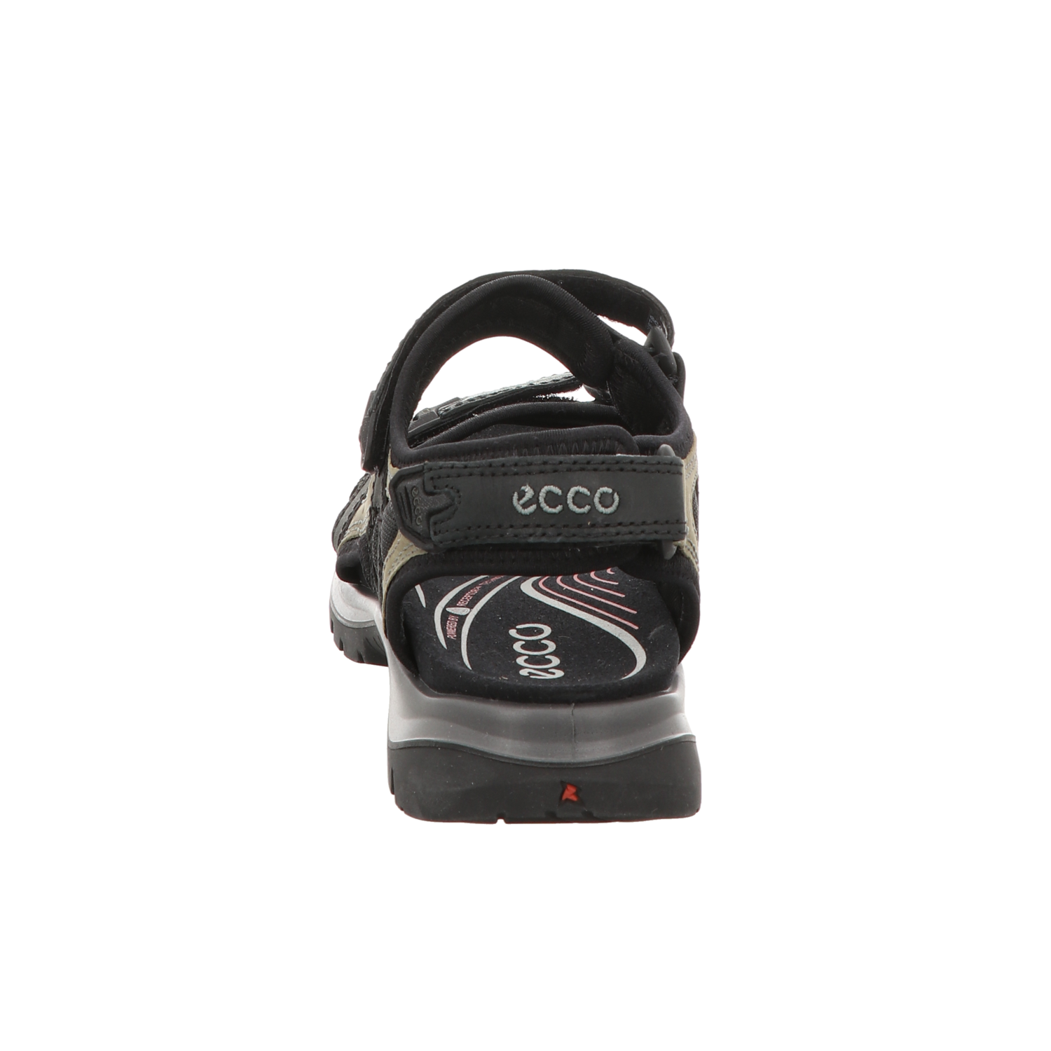 Ecco Damen Sandalette Rec.offroad in schwarz