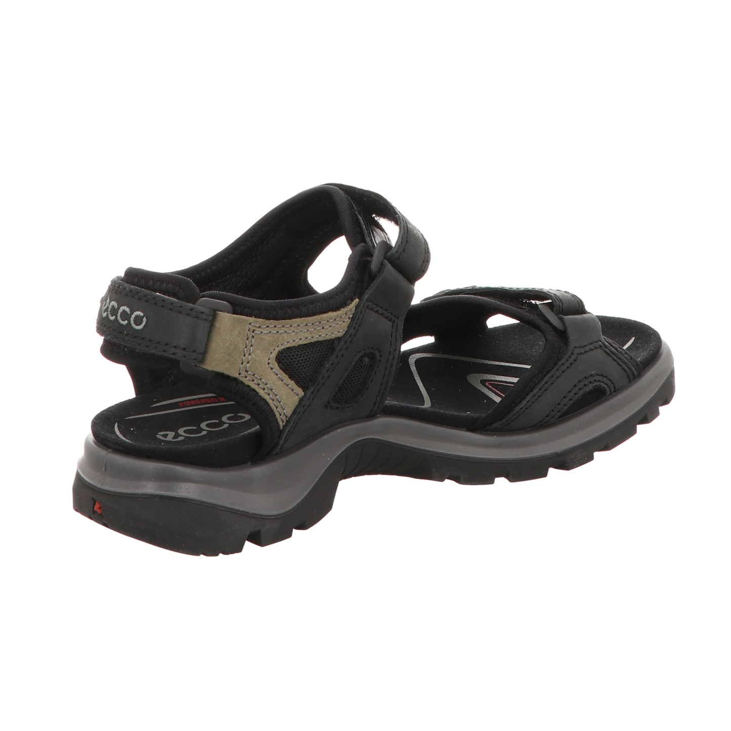 Ecco Damen Sandalette Rec.offroad in schwarz