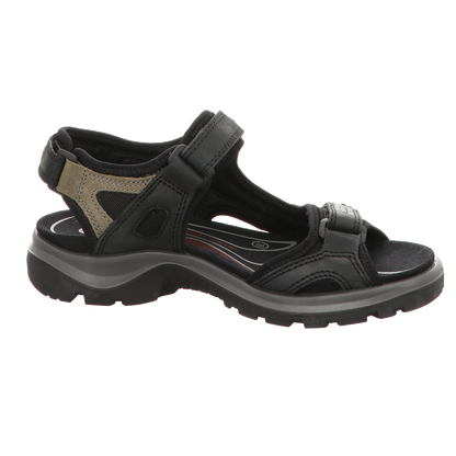Ecco Damen Sandalette Rec.offroad in schwarz