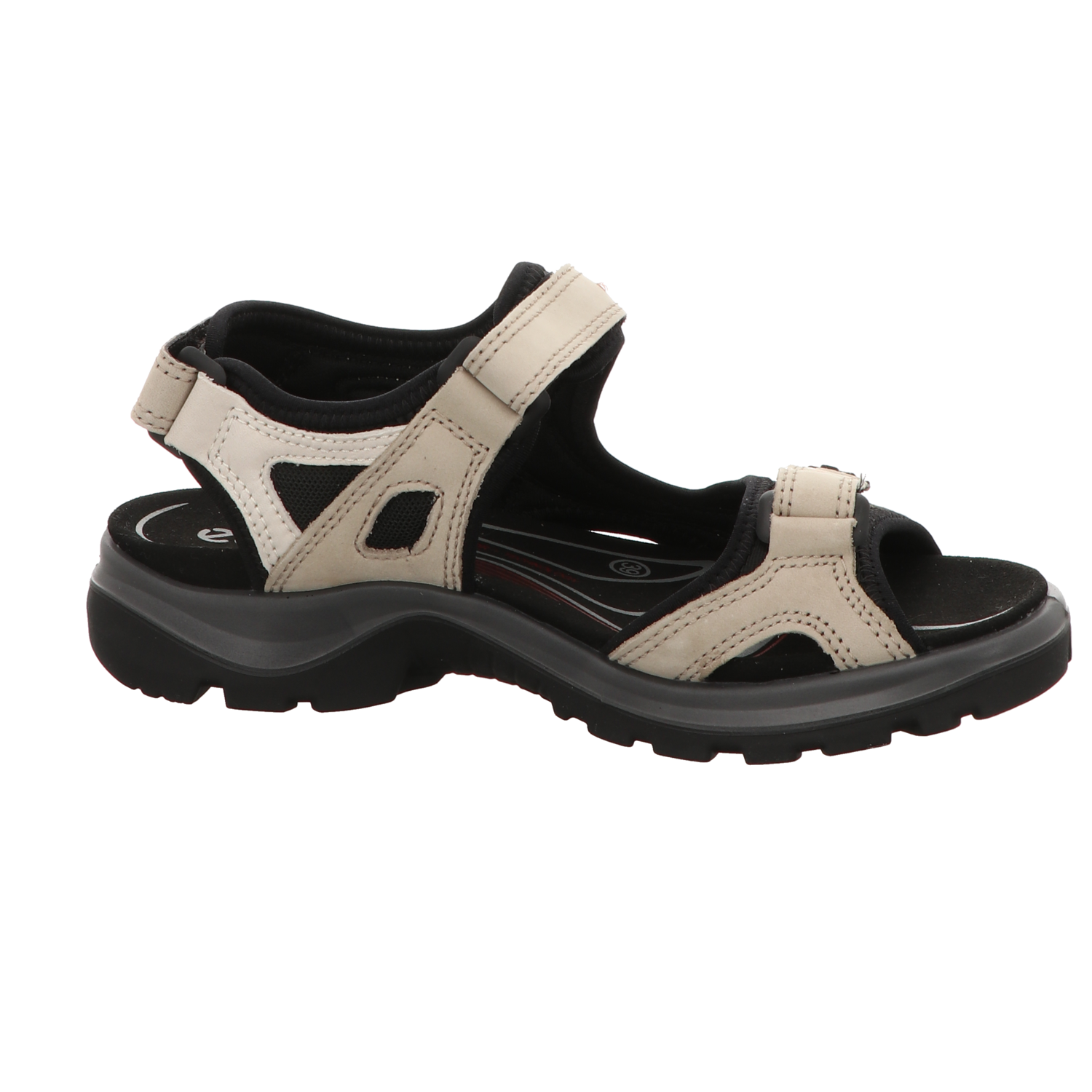 Ecco Damen Sandalette Rec.offroad in schwarz