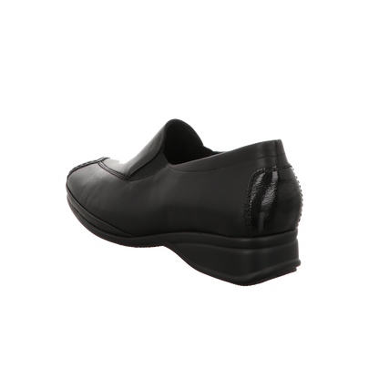 Semler Damen Slipper bequem Ria in schwarz
