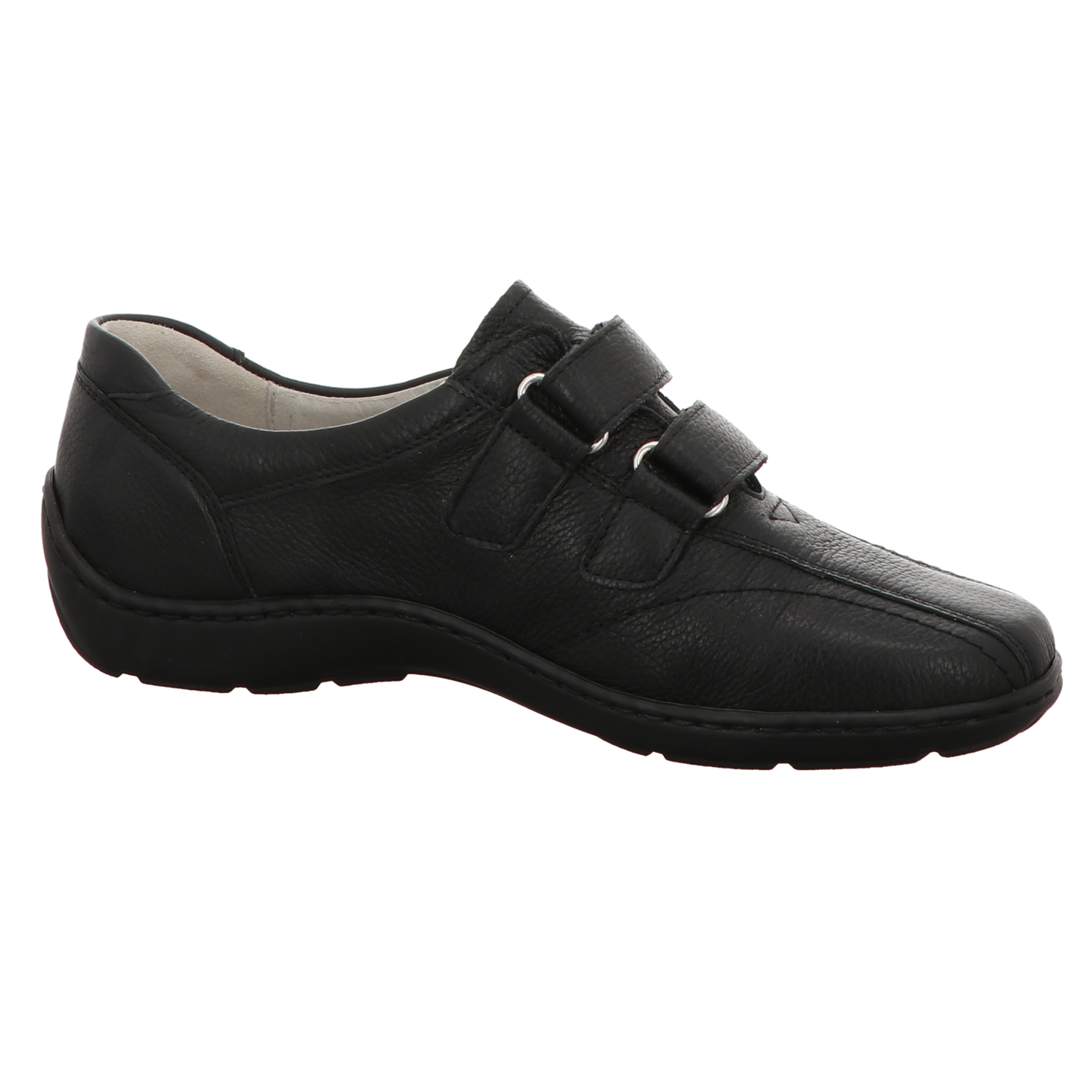 Waldläufer Damen Slipper bequem Henni in schwarz