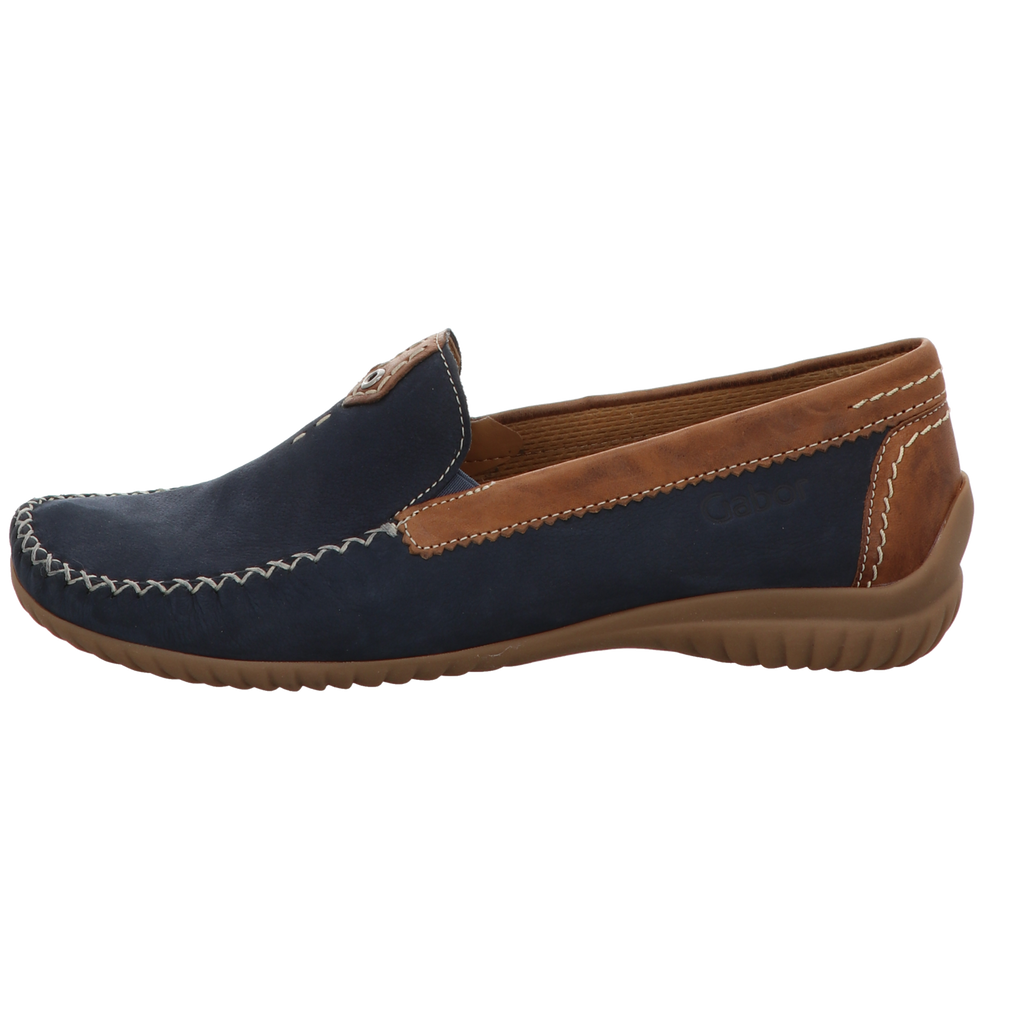 Gabor Damen Slipper Florenz 090 in blau