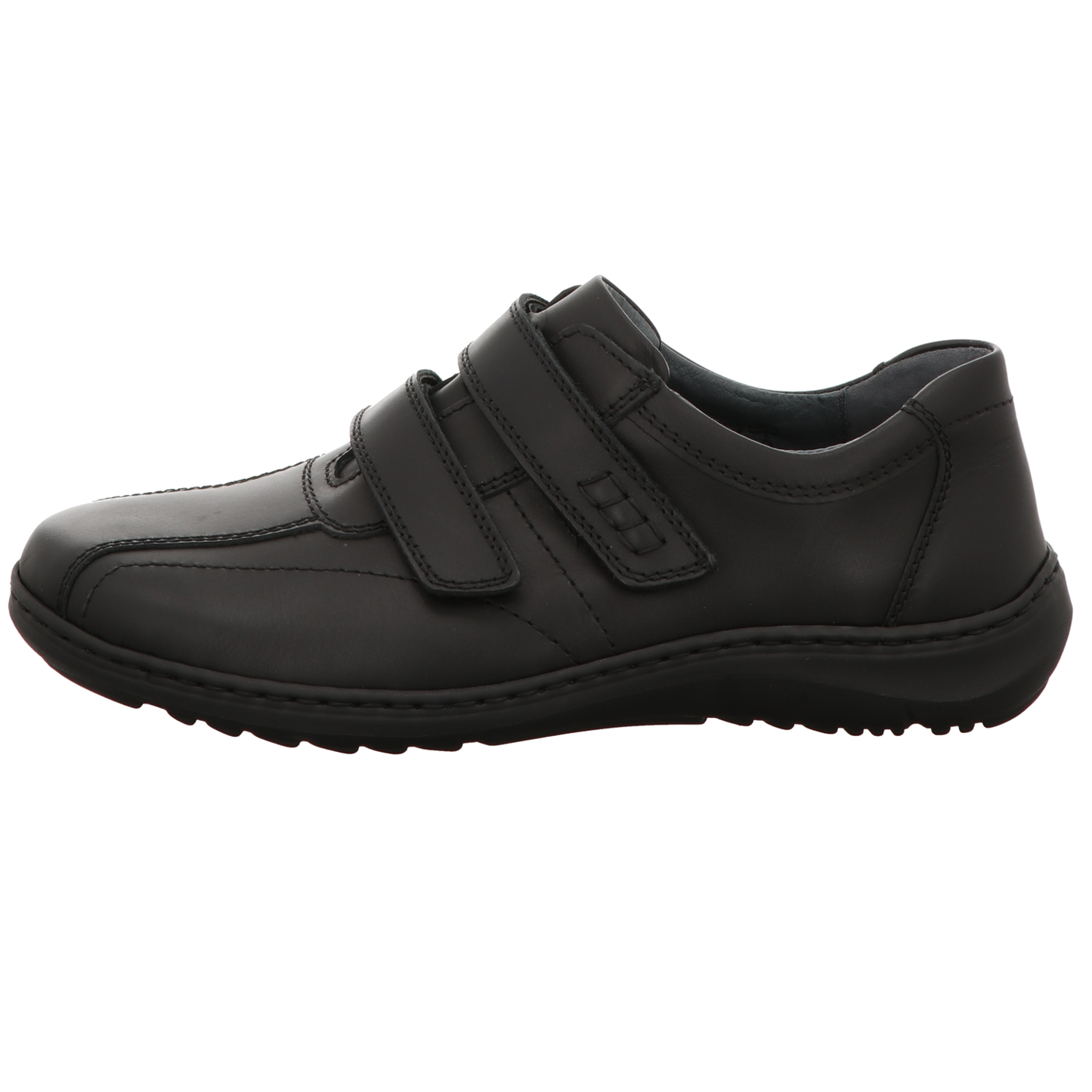 Waldläufer Herren Slipper Herwig in schwarz