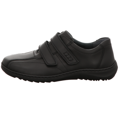 Waldläufer Herren Slipper Herwig in schwarz