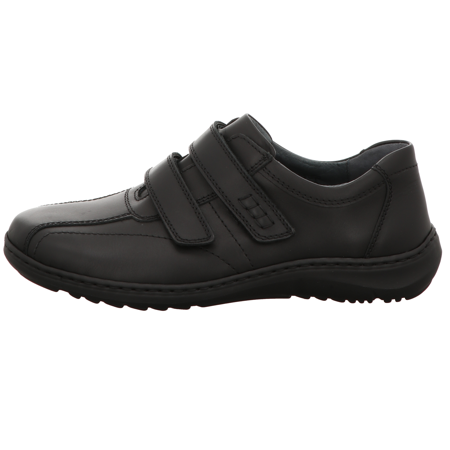 Waldläufer Herren Slipper Herwig in schwarz