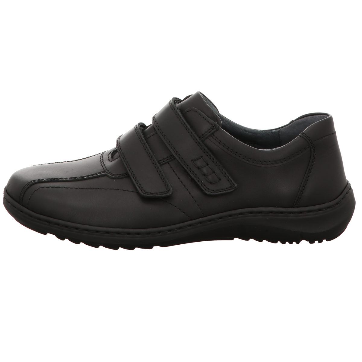 Waldläufer Herren Slipper Herwig in schwarz