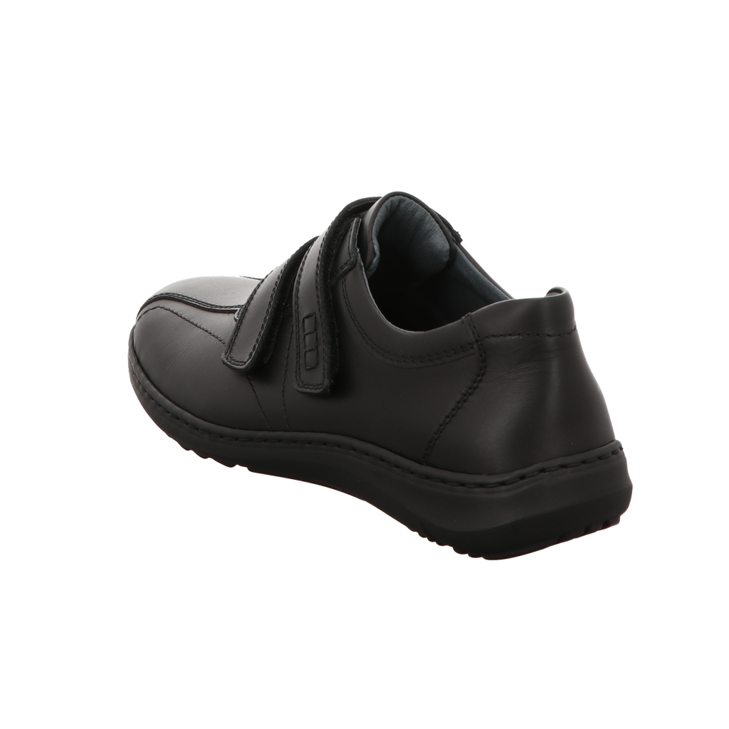 Waldläufer Herren Slipper Herwig in schwarz