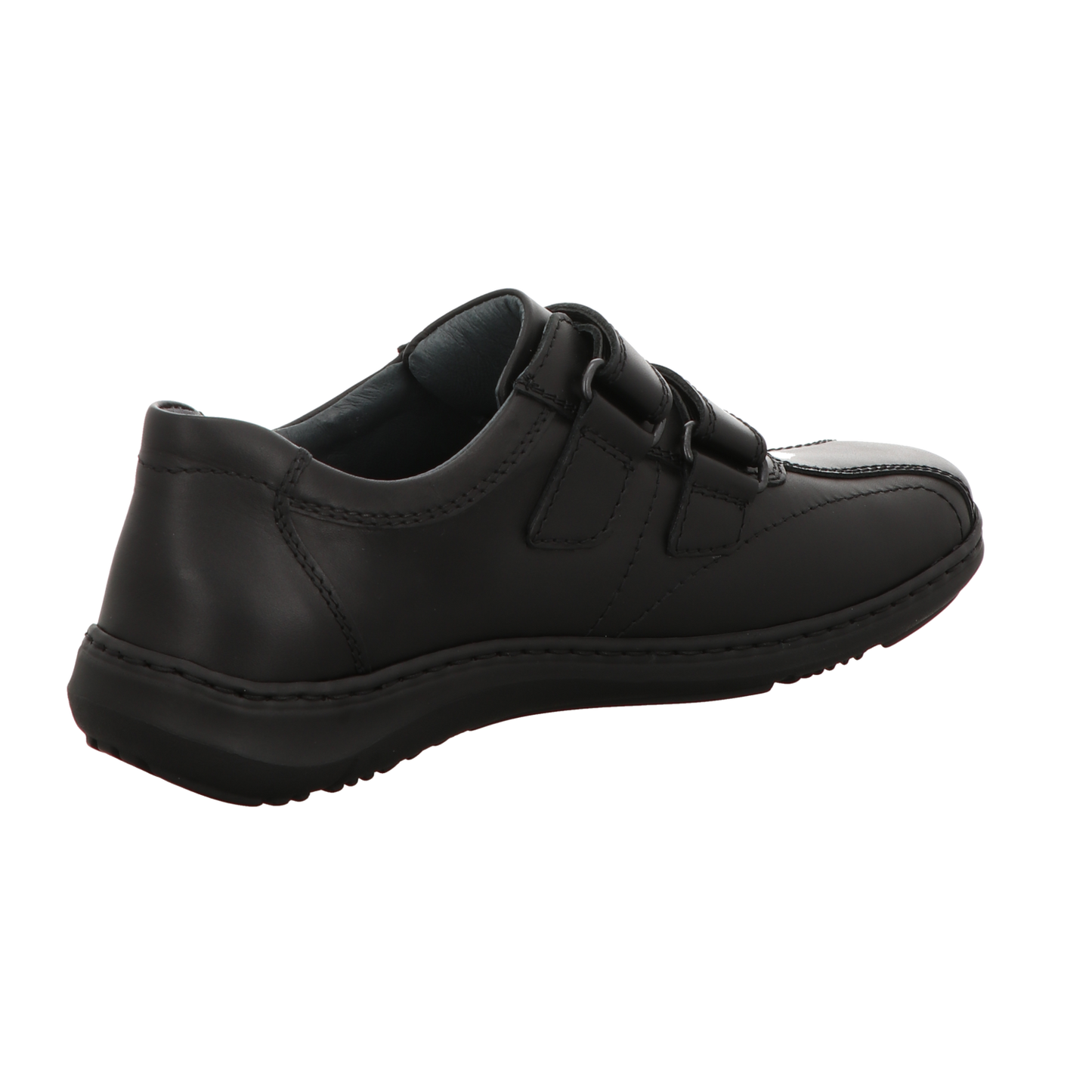Waldläufer Herren Slipper Herwig in schwarz