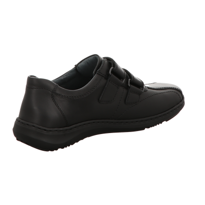 Waldläufer Herren Slipper Herwig in schwarz