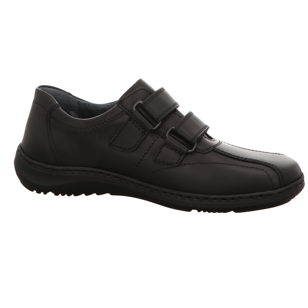 Waldläufer Herren Slipper Herwig in schwarz