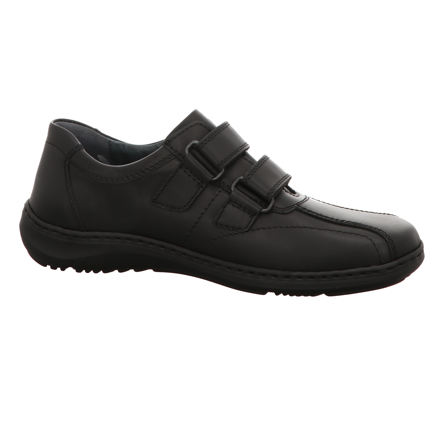 Waldläufer Herren Slipper Herwig in schwarz