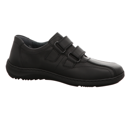 Waldläufer Herren Slipper Herwig in schwarz