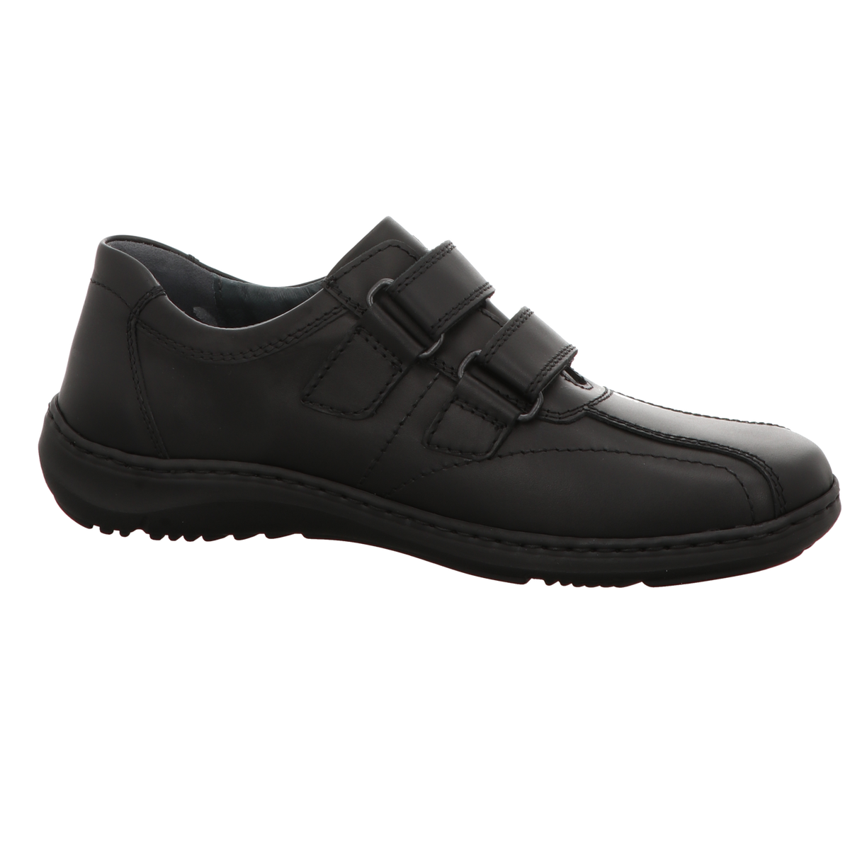 Waldläufer Herren Slipper Herwig in schwarz