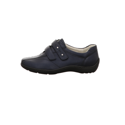 Waldläufer Damen Slipper bequem Henni in blau