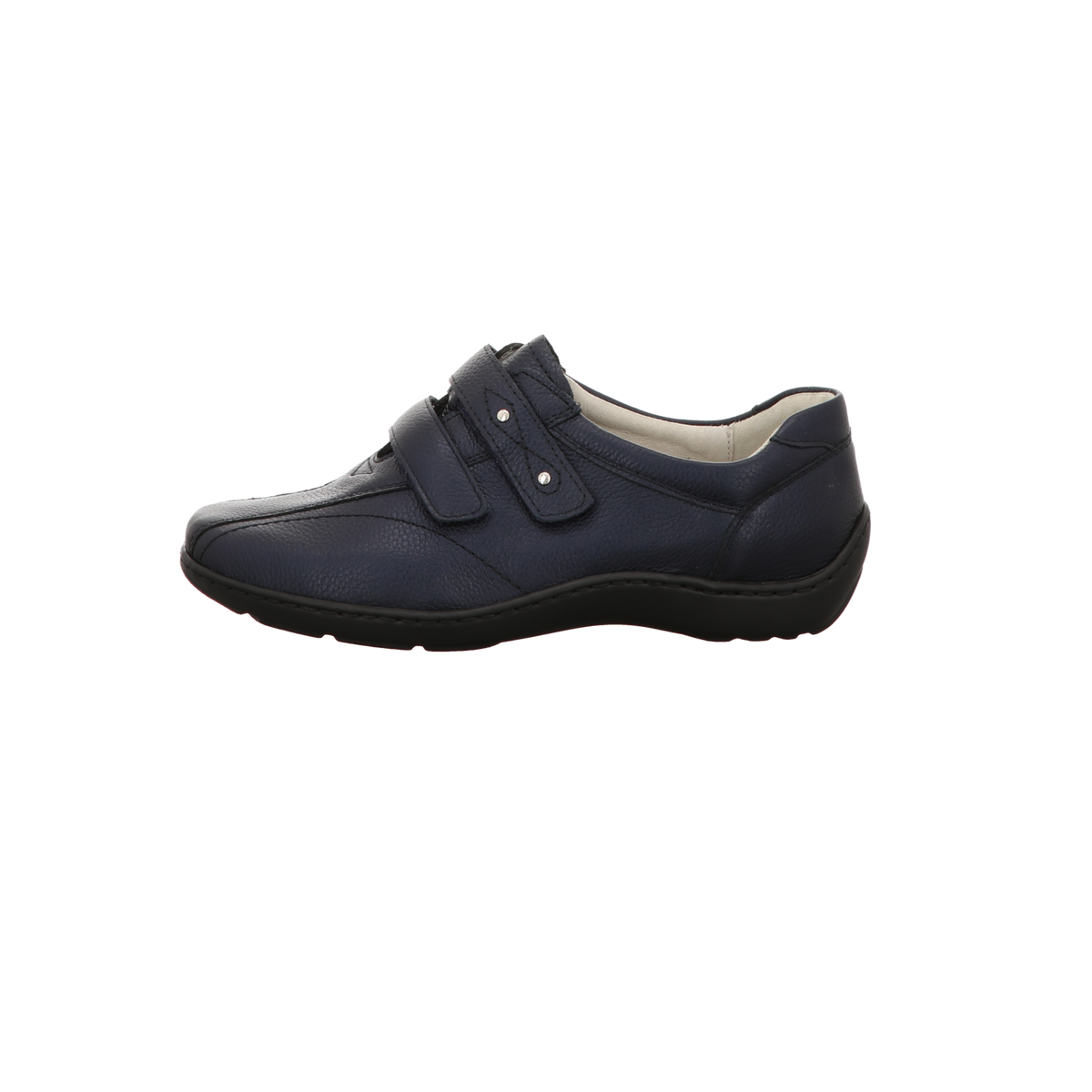 Waldläufer Damen Slipper bequem Henni in blau