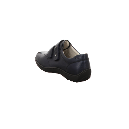 Waldläufer Damen Slipper bequem Henni in blau