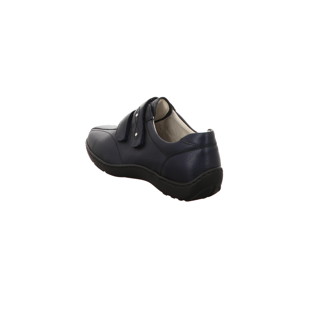 Waldläufer Damen Slipper bequem Henni in blau