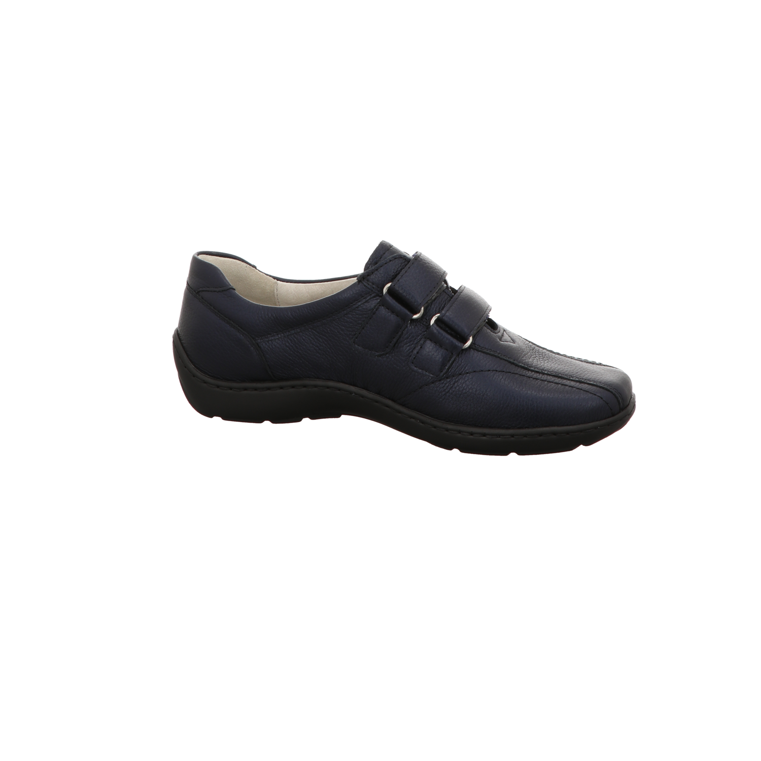 Waldläufer Damen Slipper bequem Henni in blau