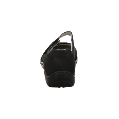 Waldläufer Damen Slipper bequem Henni in schwarz