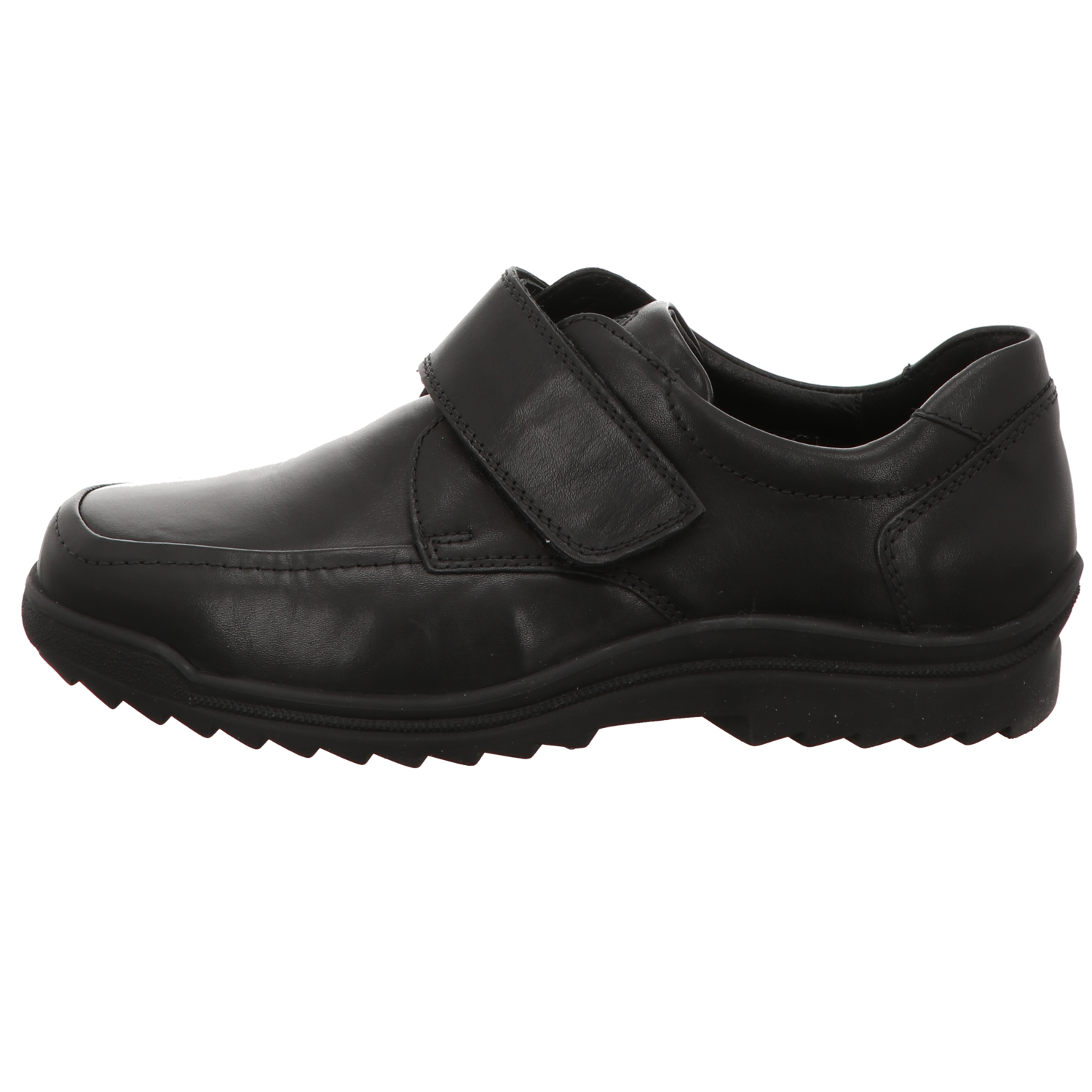 Waldläufer Herren Slipper Kai in schwarz