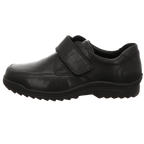 Waldläufer Herren Slipper Kai in schwarz