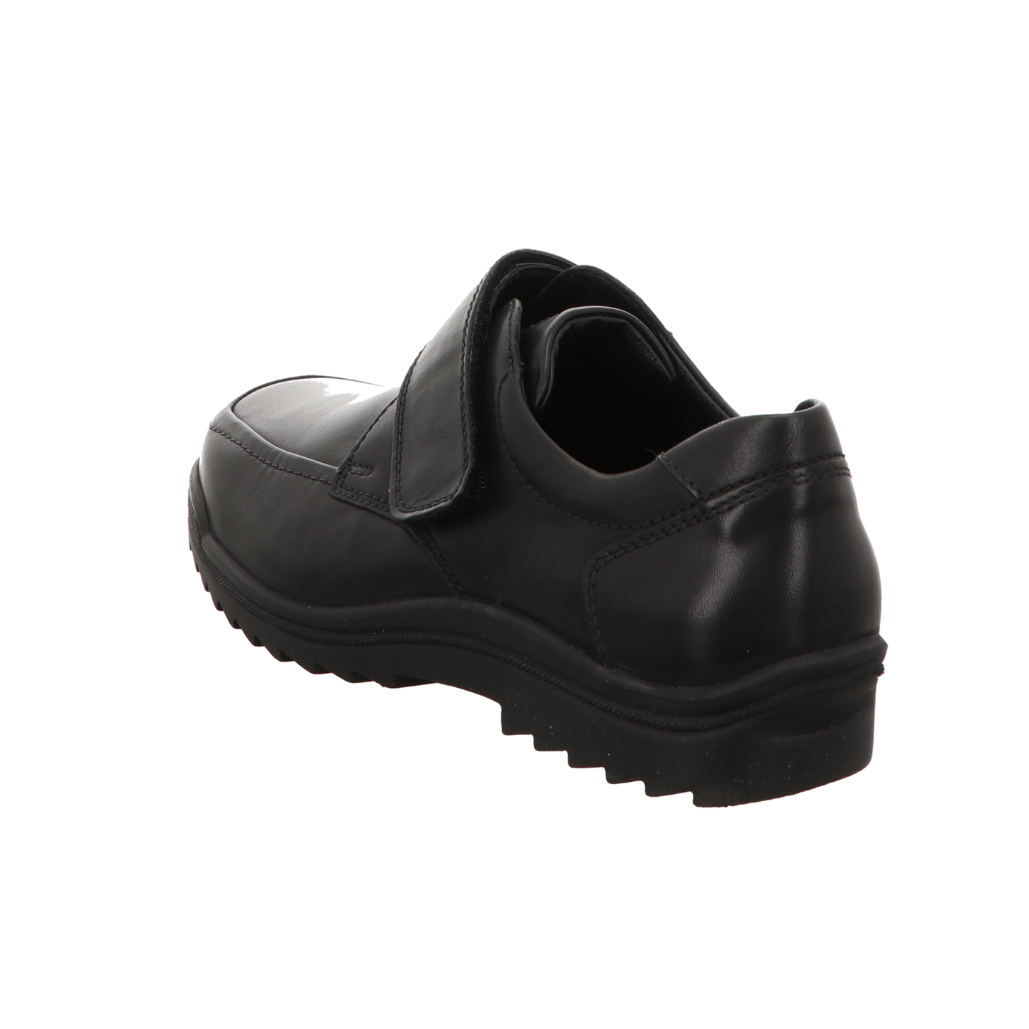 Waldläufer Herren Slipper Kai in schwarz