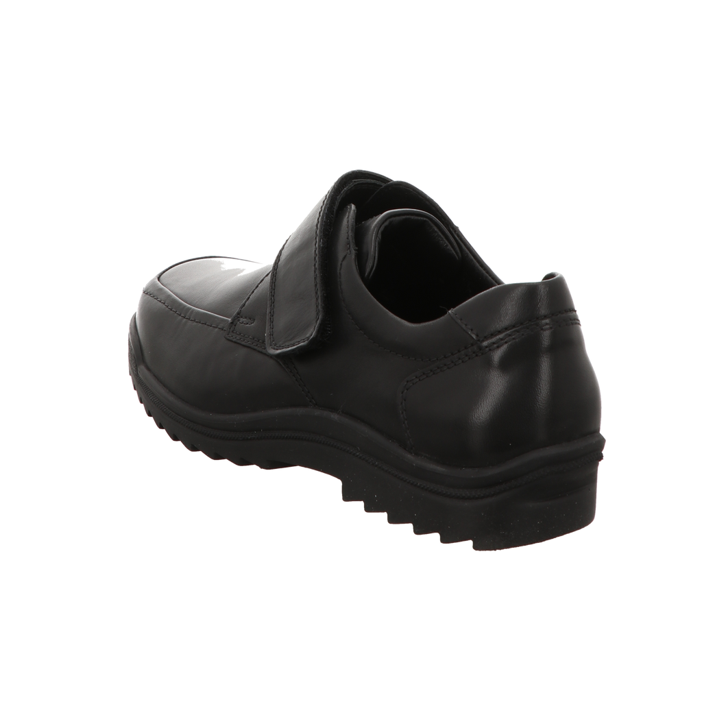 Waldläufer Herren Slipper Kai in schwarz