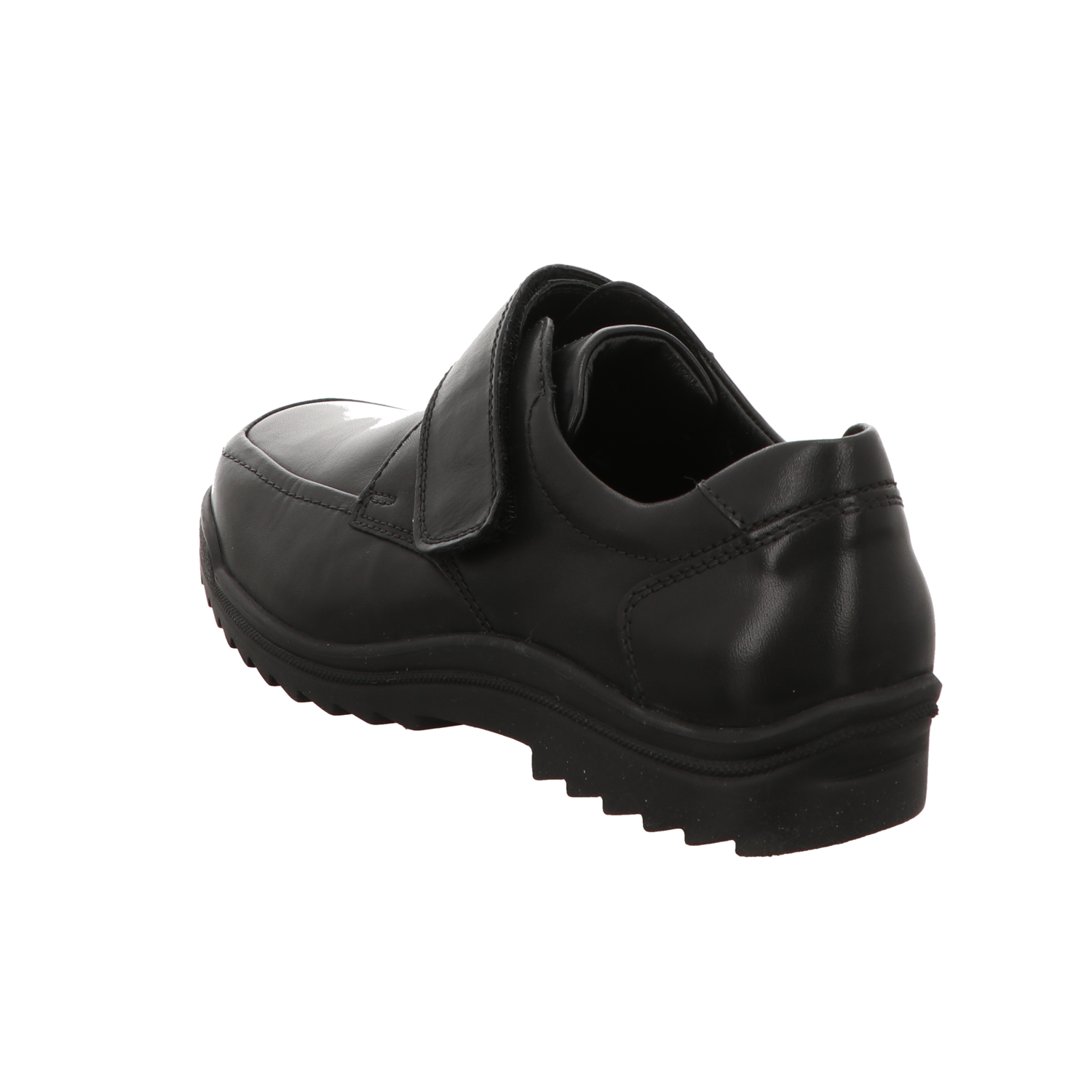 Waldläufer Herren Slipper Kai in schwarz