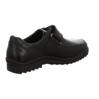 Waldläufer Herren Slipper Kai in schwarz