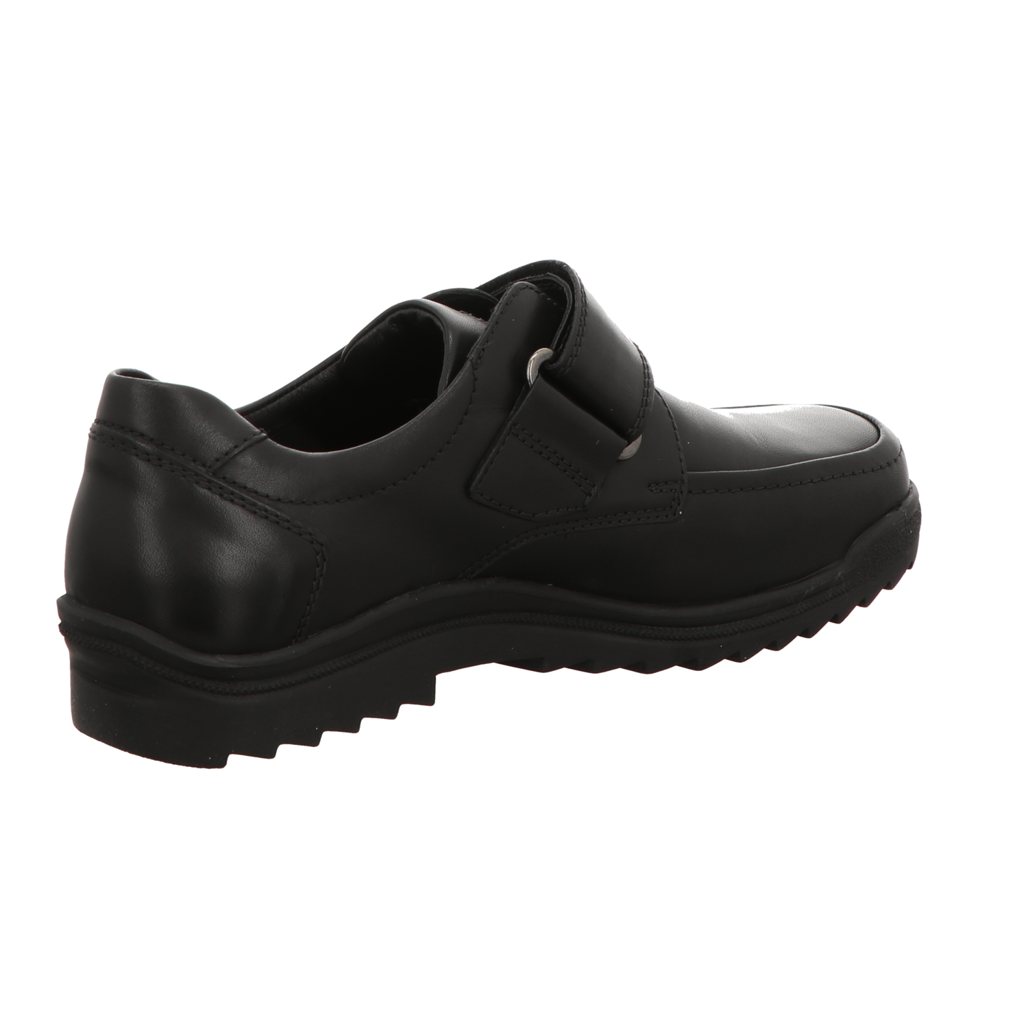Waldläufer Herren Slipper Kai in schwarz