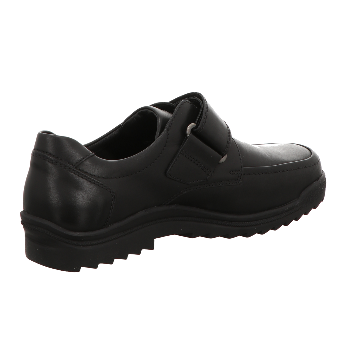 Waldläufer Herren Slipper Kai in schwarz
