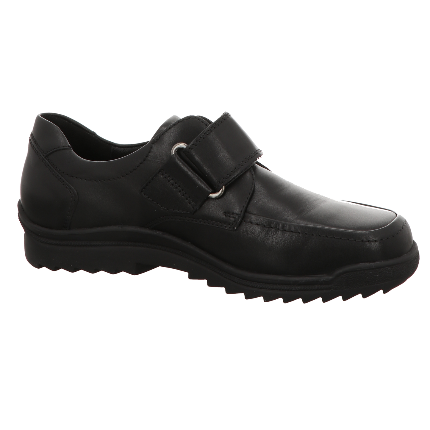 Waldläufer Herren Slipper Kai in schwarz