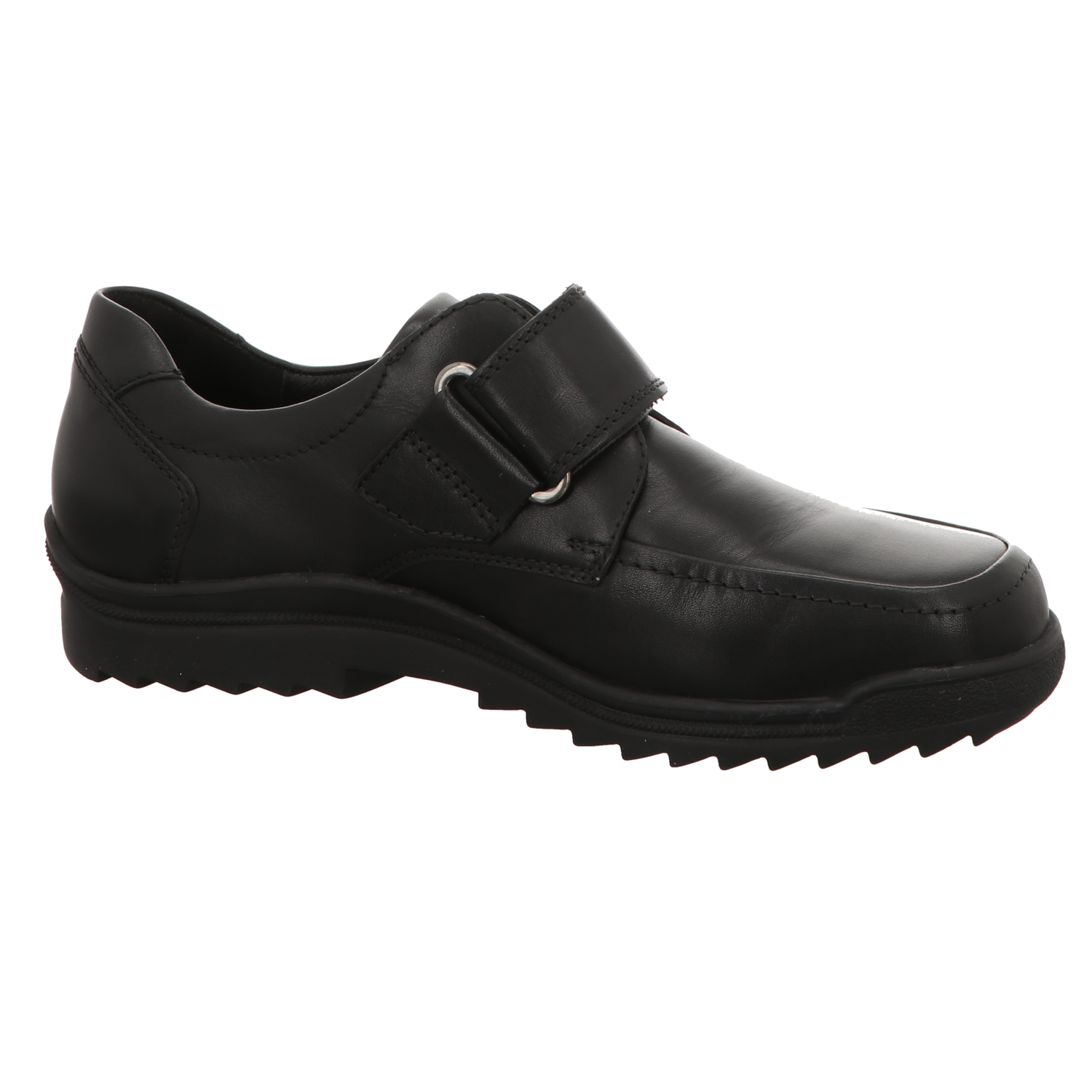 Waldläufer Herren Slipper Kai in schwarz