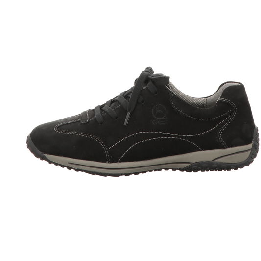 Gabor Damen Schnürschuh Florenz in schwarz