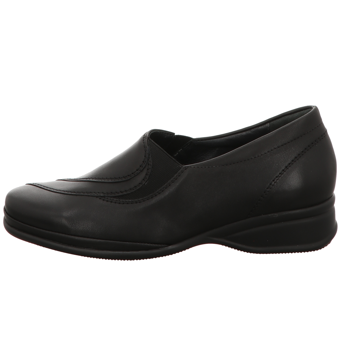 Semler Damen Slipper bequem Ria in schwarz