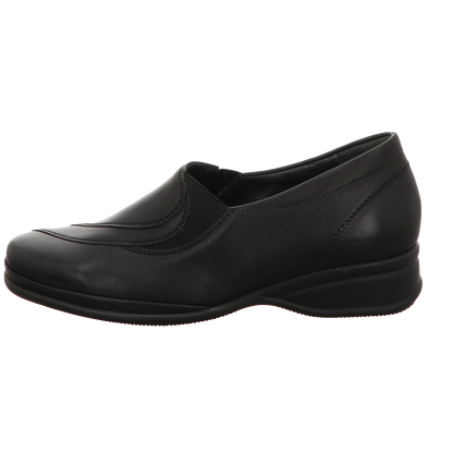 Semler Damen Slipper bequem Ria in schwarz