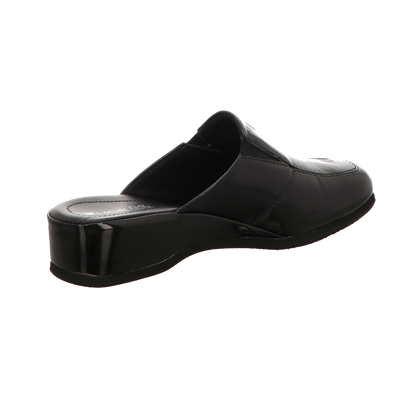 Rohde Damen Pantoffel Mandal in schwarz