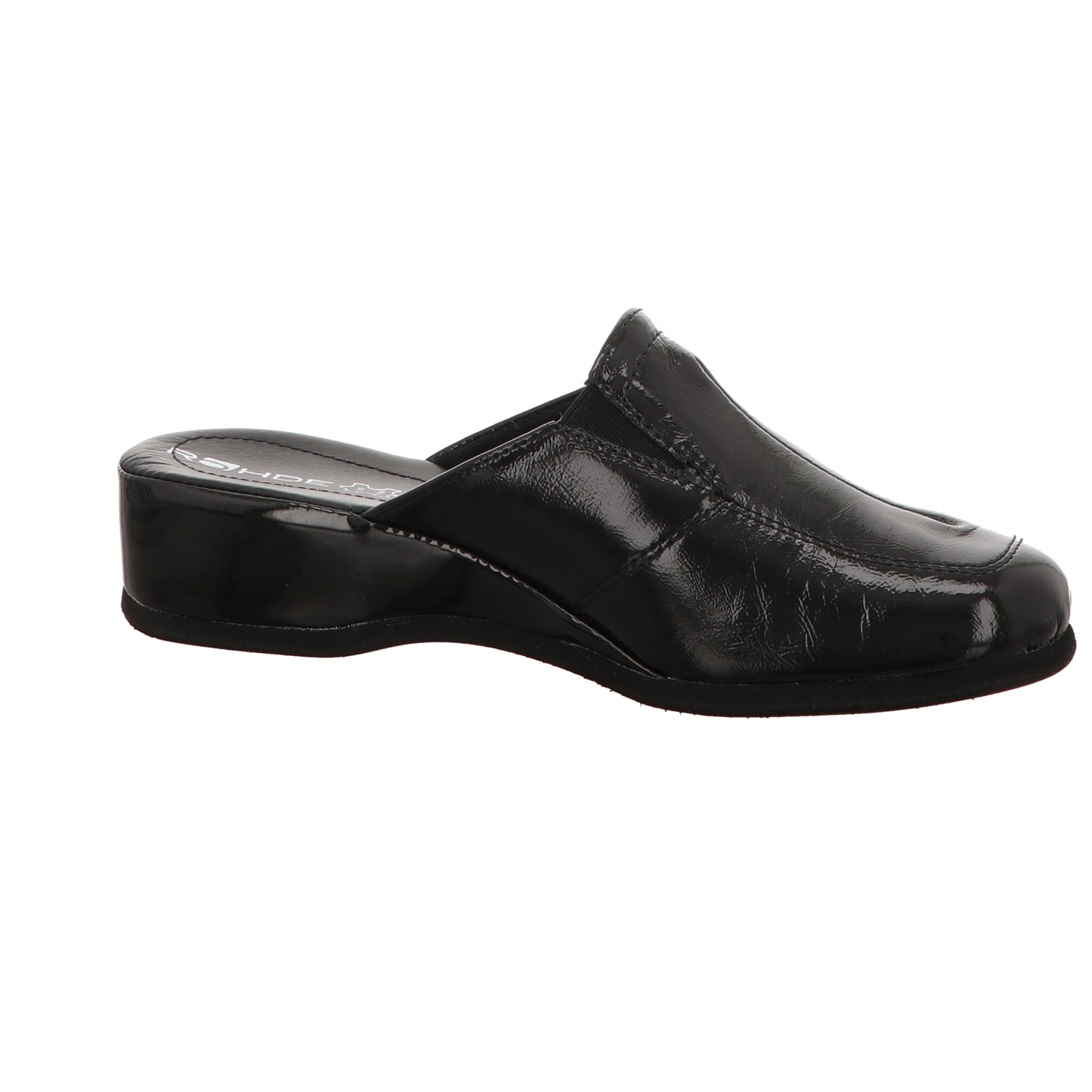 Rohde Damen Pantoffel Mandal in schwarz
