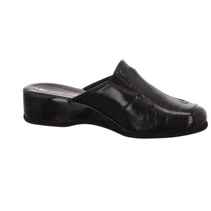 Rohde Damen Pantoffel Mandal in schwarz