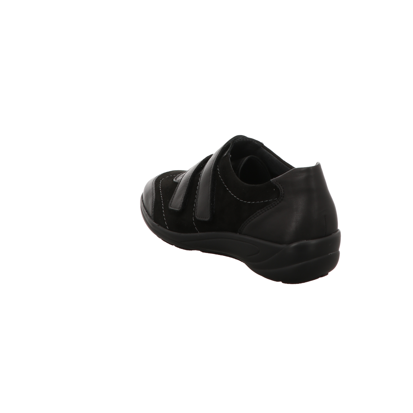Semler Damen Slipper bequem Birgit in schwarz