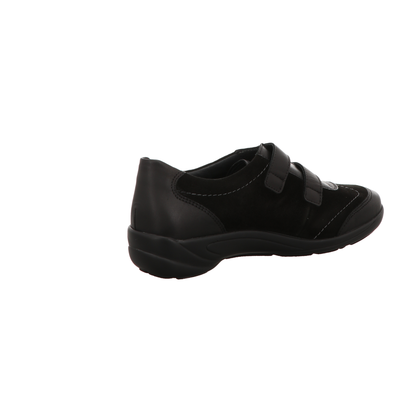 Semler Damen Slipper bequem Birgit in schwarz