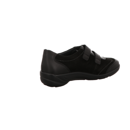 Semler Damen Slipper bequem Birgit in schwarz